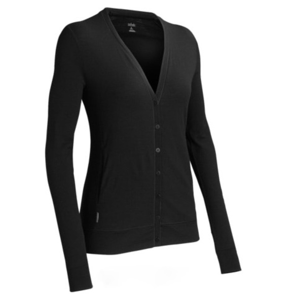 Icebreaker Villa 200 Wool Cardigan Sweater - Picture 1 of 12